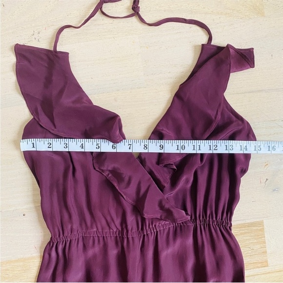 Yumi Kim jumpsuit in wine NWOT - Picture 10 of 14